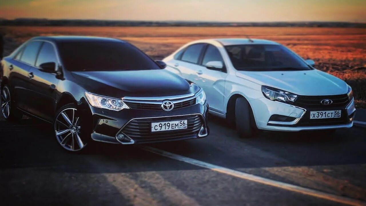 Toyota Vesta 2017. Vesta vs