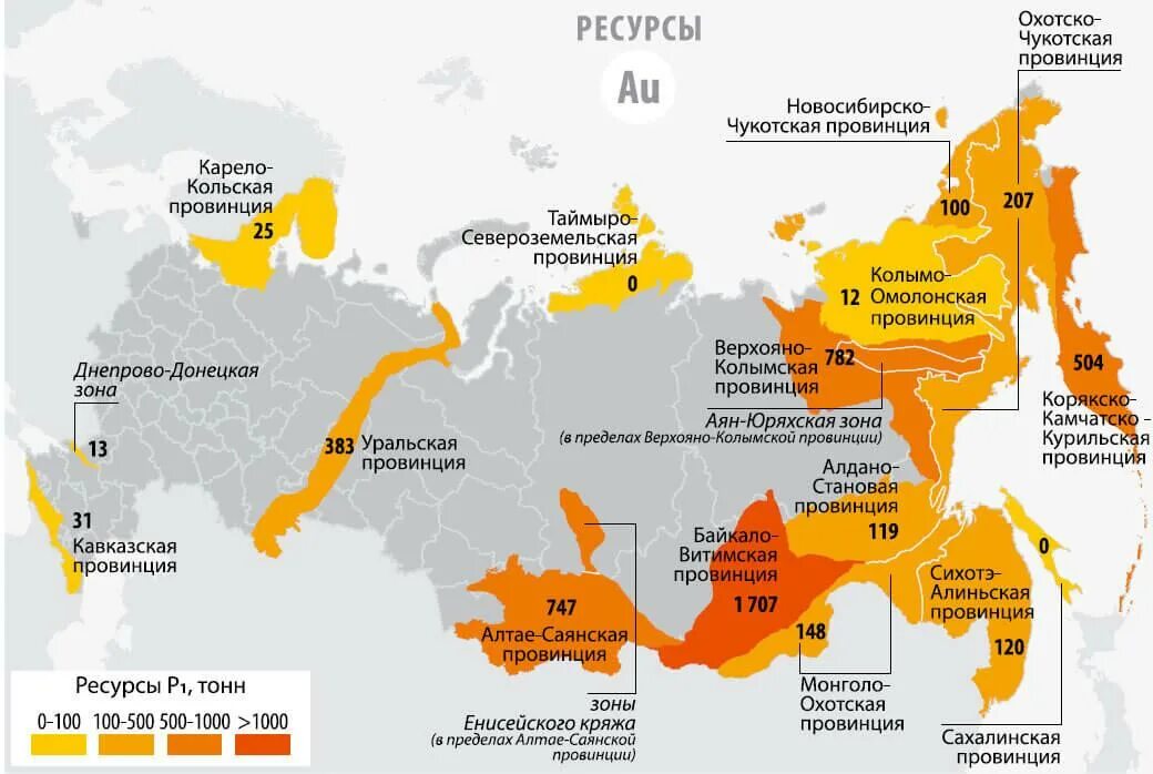 В каких районах сосредоточены