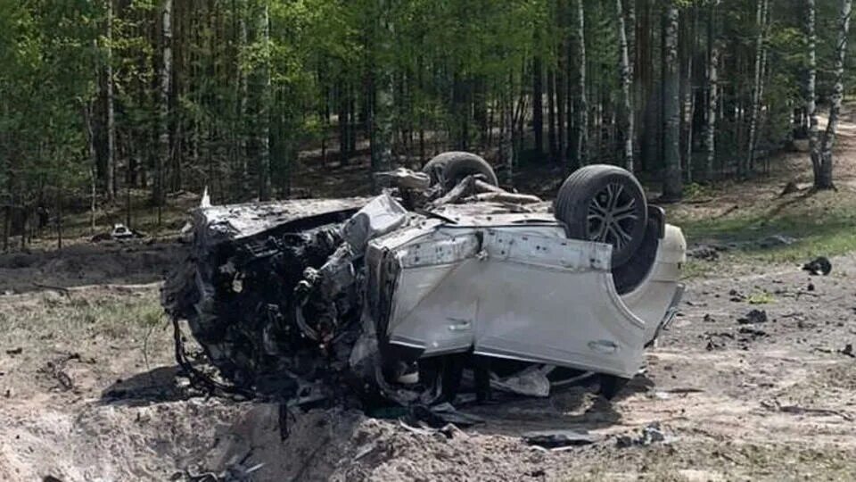 Покушение на теракт. Подрыв машины Прилепина. Взорвана Ауди Прилепина..