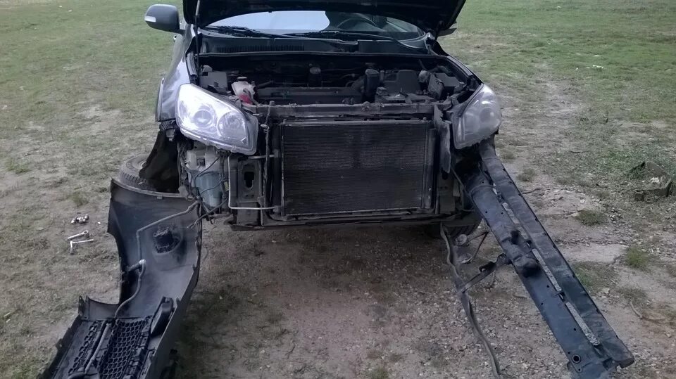 RAV4 (III) ACA30L установка демпферов под бампер - Toyota RAV4 (III), 2 л, 2008 