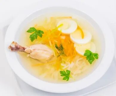 Куриный суп из голени