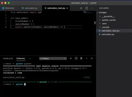 Тест python