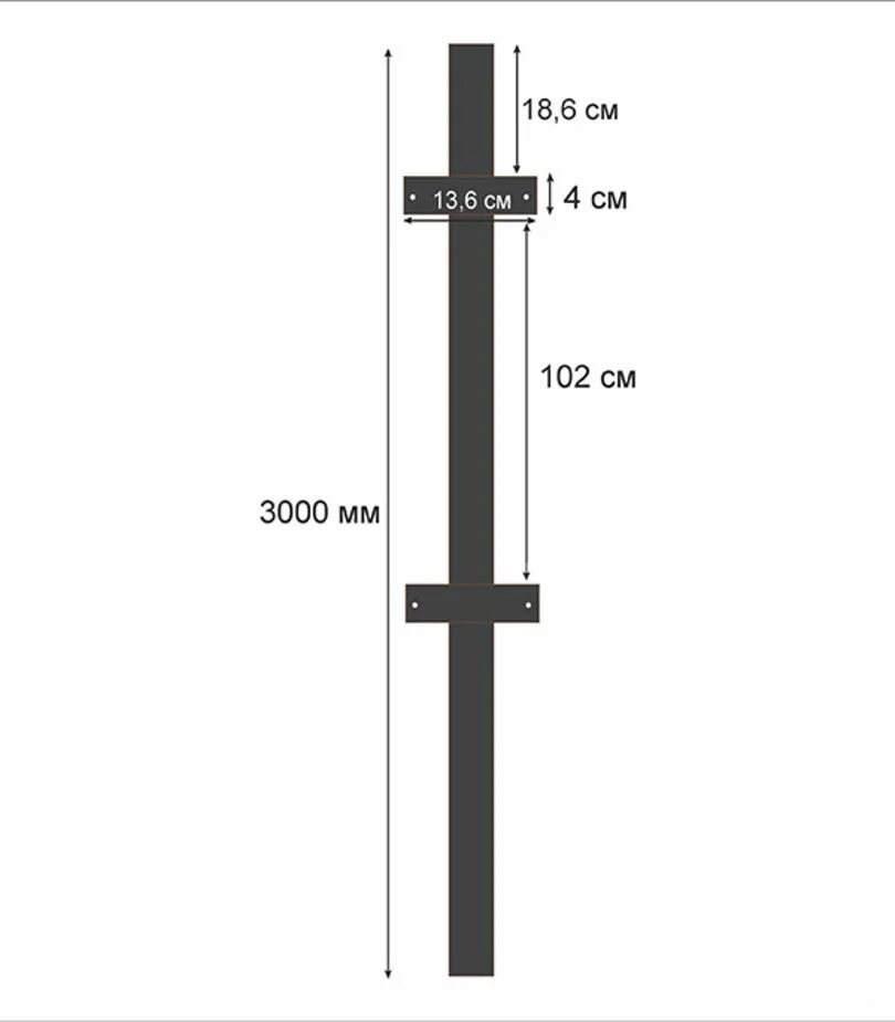 Столб для забора форум. Столб заборный профильный 40*40 мм. L-2500 мм (планка). Столб для забора 50х50х2 мм 3 м с планками усиленный. Столбы для забора металлические 60х60. Столбы 60х60 для забора 2мм