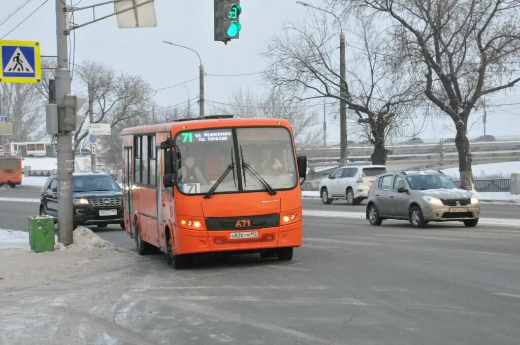 34 маршрутка нижний