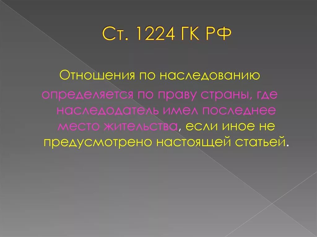 1224 гк рф. Ст 1224 ГК. Статья 1224 ГК РФ. 1224 Статья.