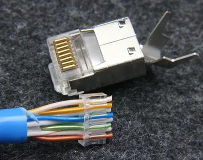 Rj45 cat 6 экранированный