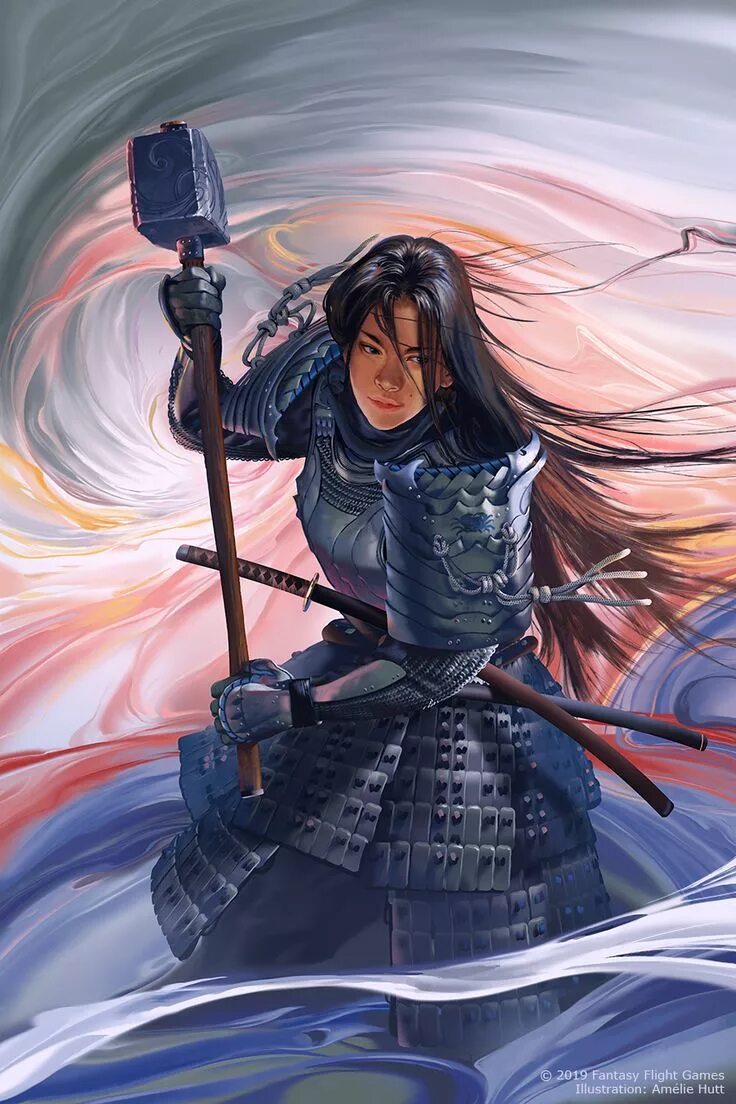 Female samurai. Рокуган арт. Самурай арт. Самурай фэнтези. Женщина Самурай арт.