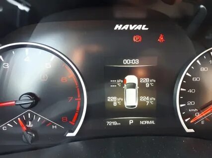 Давление в шинах хавал ф7 какое должно