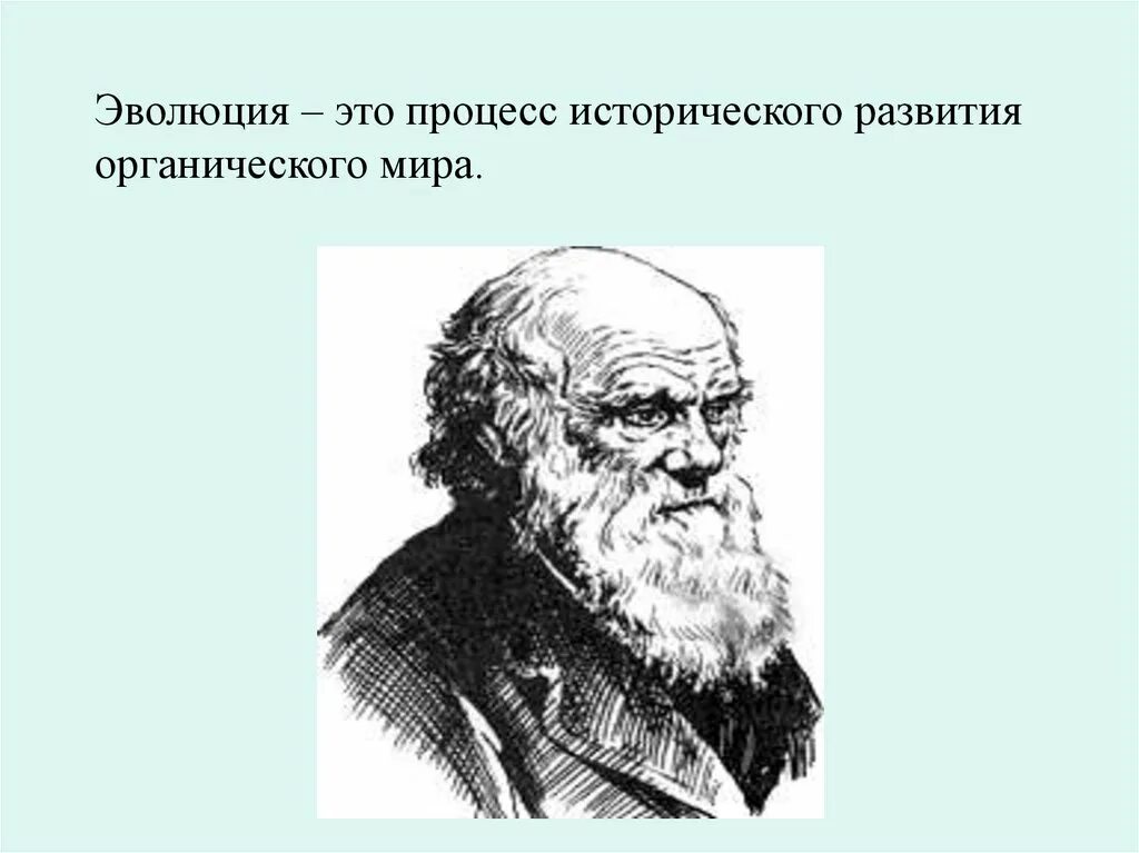 Эволюция это процесс исторического развития. Начало органической эволюции.