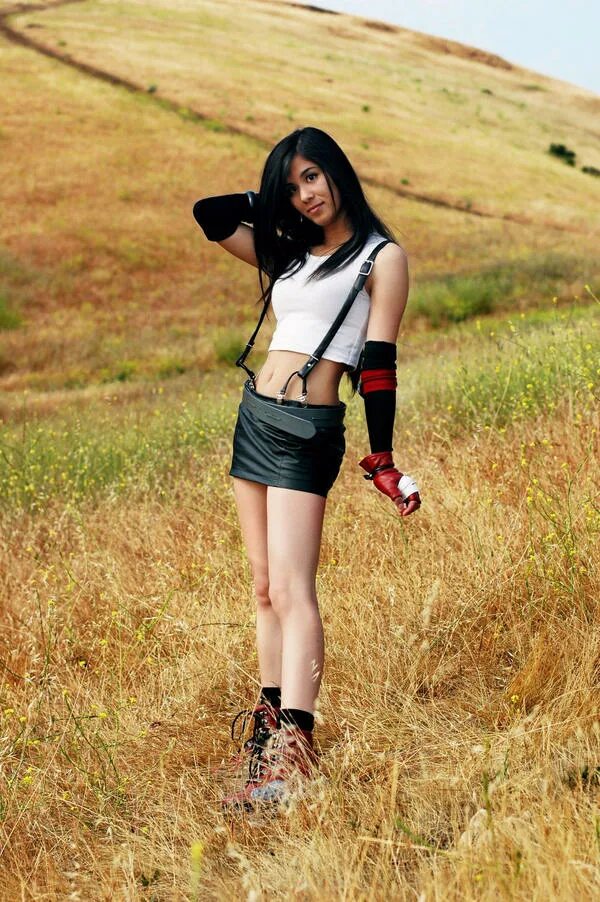 Tifa cosplay. Косплей на Дону. Косплей оригинал и копия.