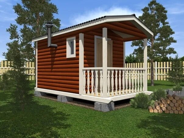 Готовая баня под ключ, габариты 2,4х6 м купить за 316 000 руб./шт. в Красноярске