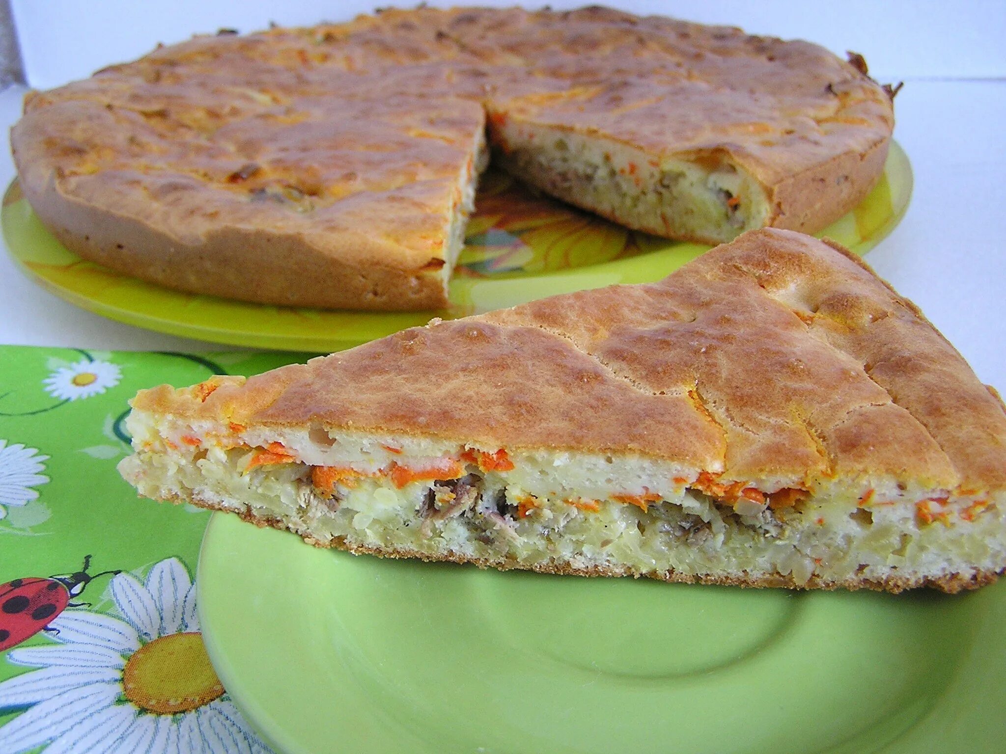 Заливной пирог с горбушей и рисом. Пирог с сайрой консервированной. заливной пирог с сайрой. заливной пирог с сайрой консервой. заливной пирог с консервой рыбной.