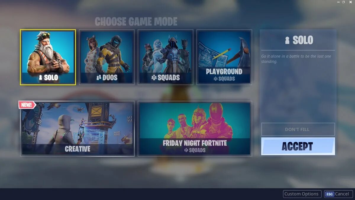 Video game modes