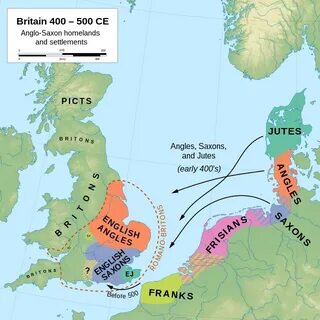 Германское племя переселившееся в британию 5
