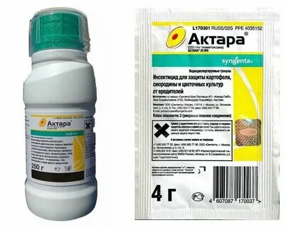 Актара как разводить для опрыскивания