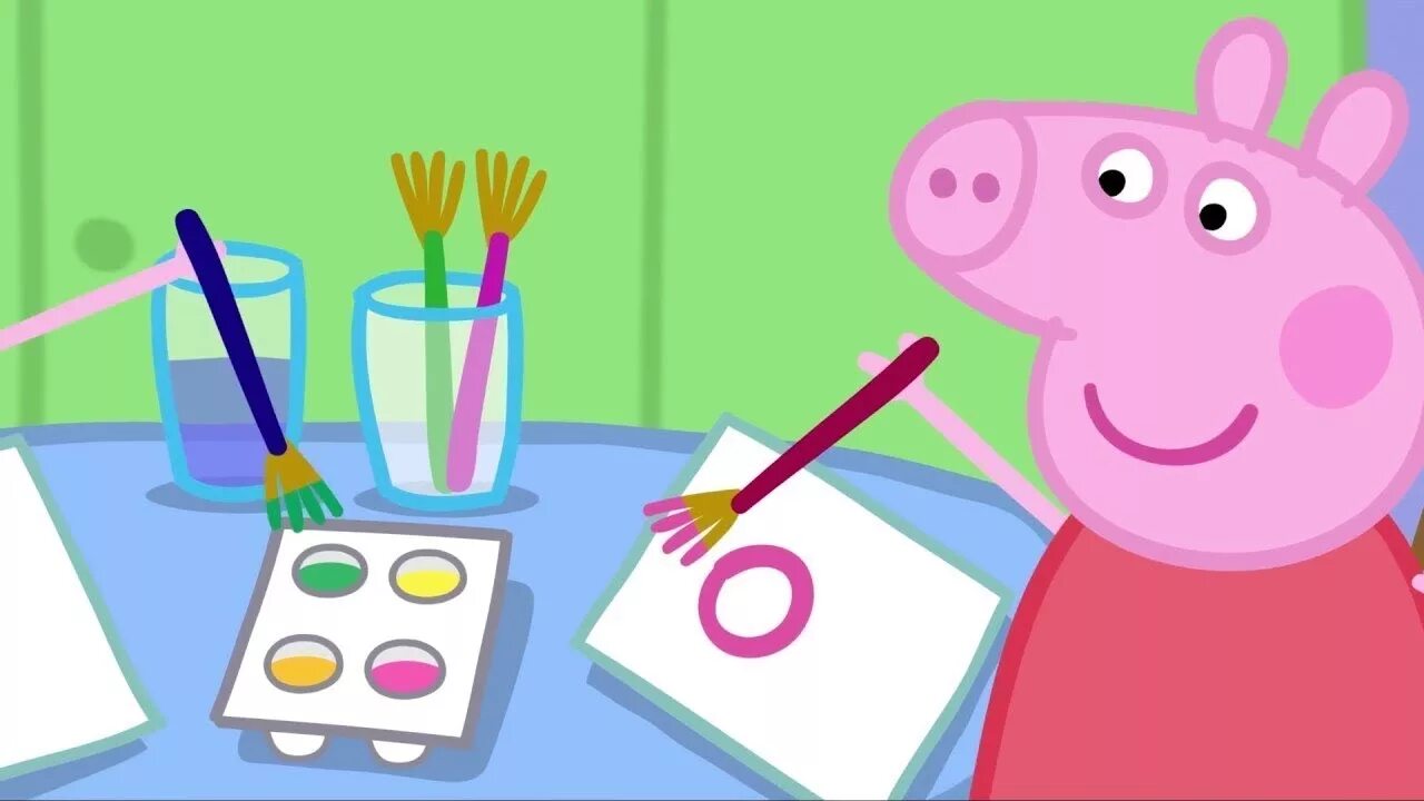 Свинка Пеппа. Игра Свинка Пеппа рисовалка. Свинка Пеппа картинки. Пепа включи