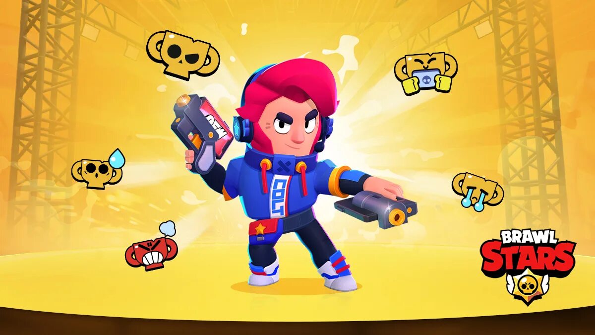 Brawl stars melodie k pop. Дуэлянт Кольт Brawl Stars. Кольт Браво старс. Кольт из Brawl Stars. Кольт скины Brawl Stars.