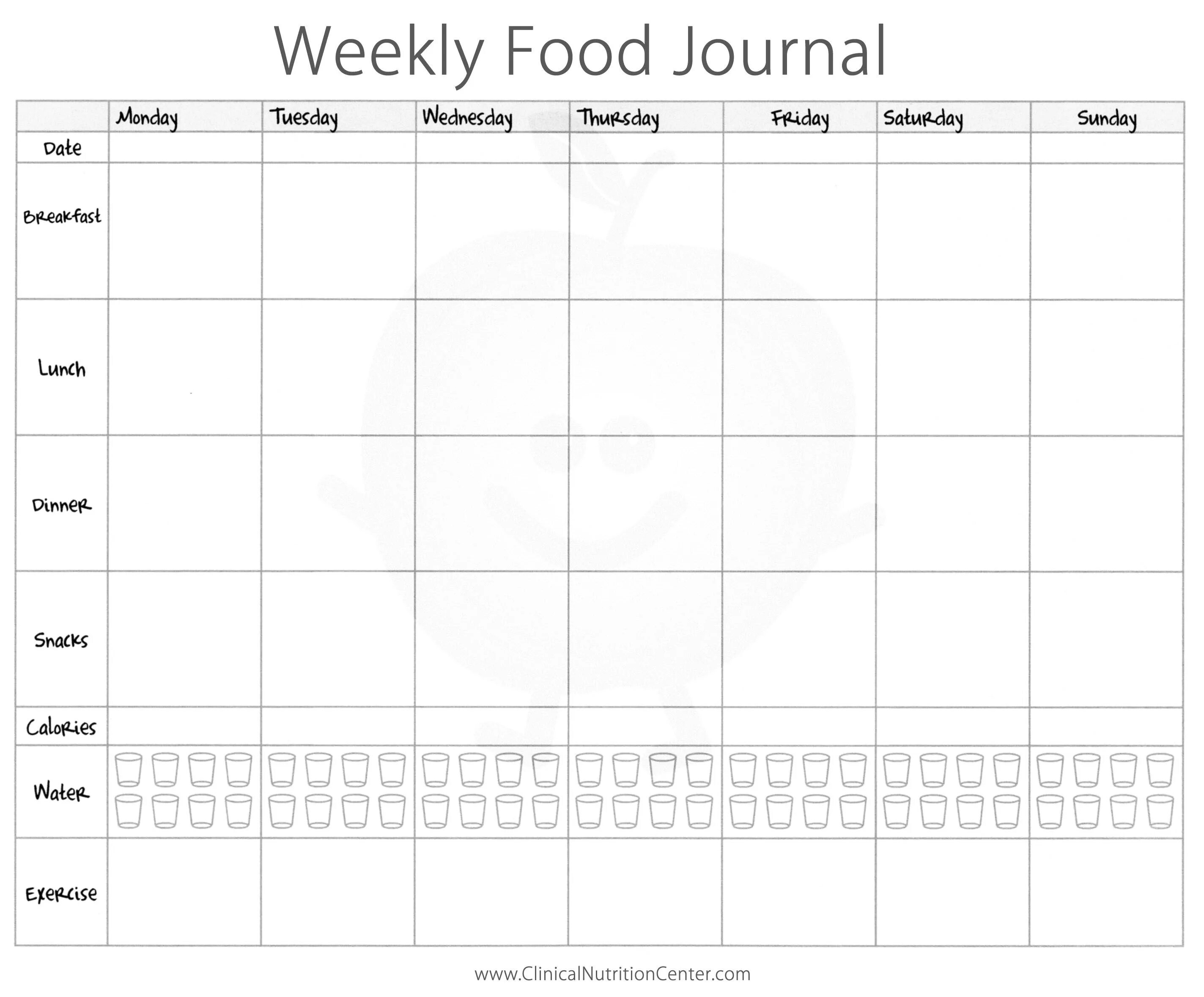 Week journal