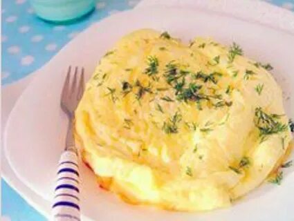 Омлет с молоком и яйцом калорийность