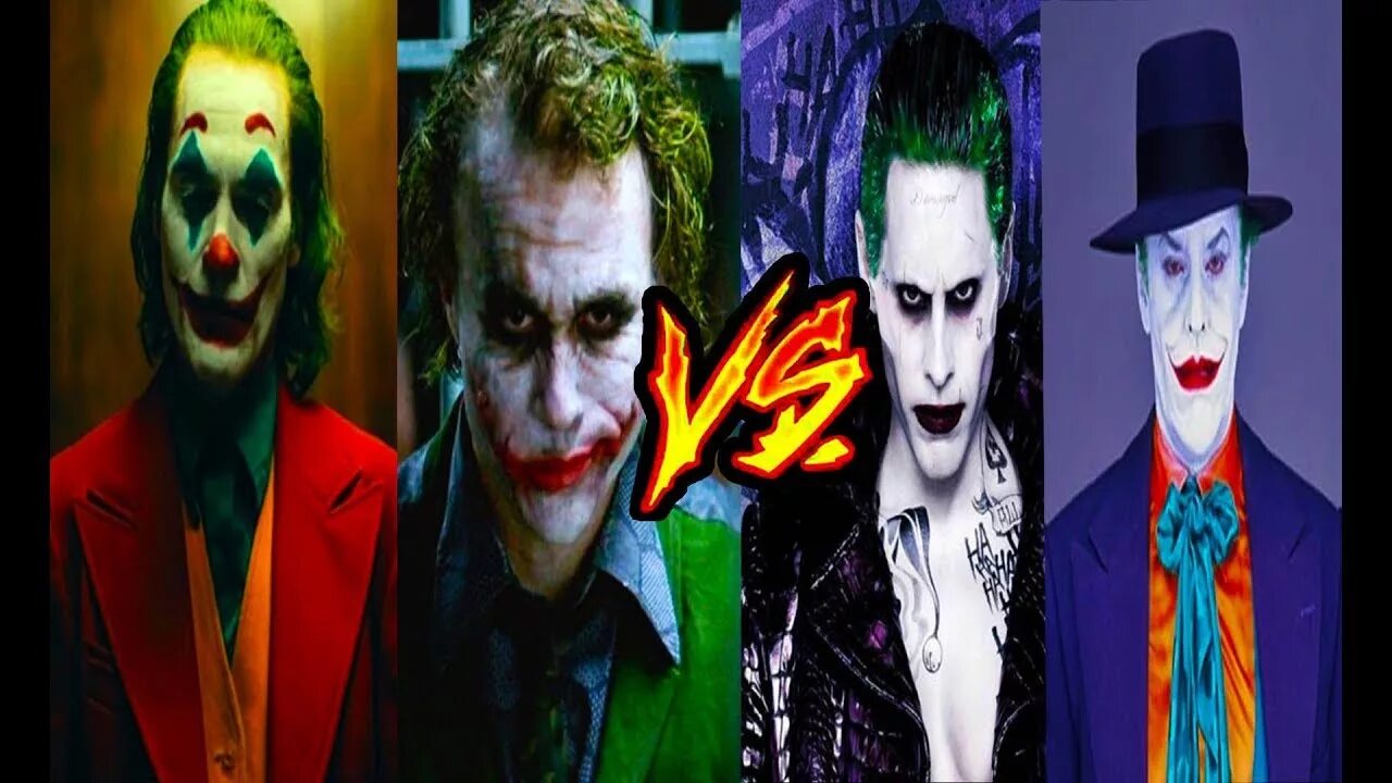 Клоун 2008. Joker 1989.