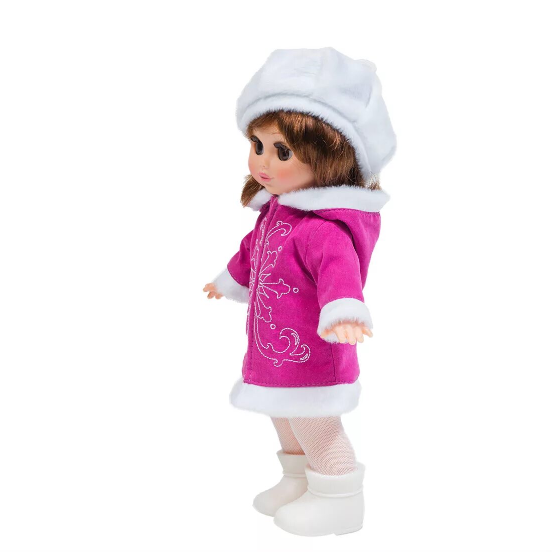 Озон пупс. Vesna Nastya кукла. Кукла в зимней одежде.