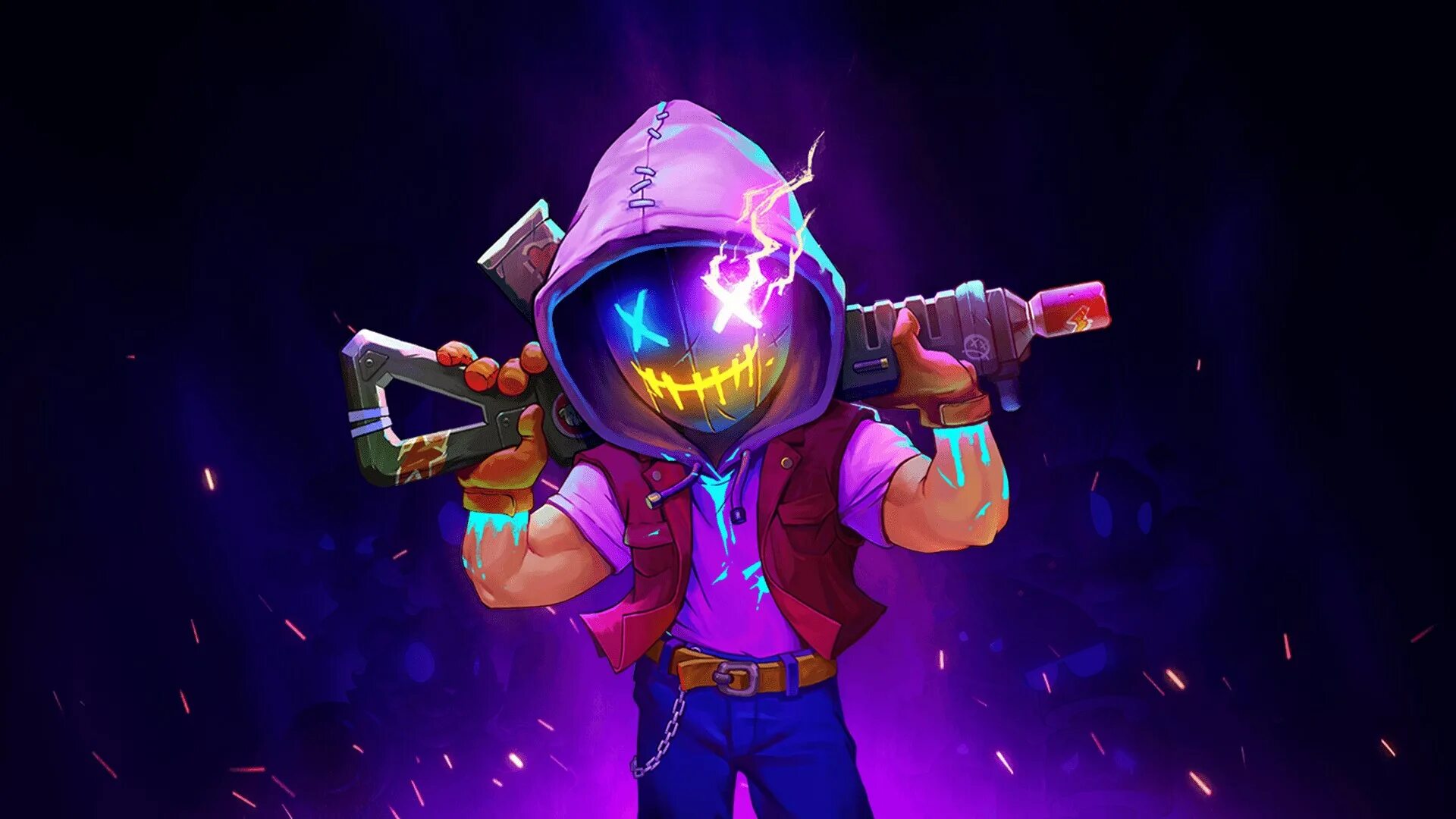 Обои неон эбис. Игра neon abyss. Неон абис. Неон абис. Неоновые картинки на рабочий стол.