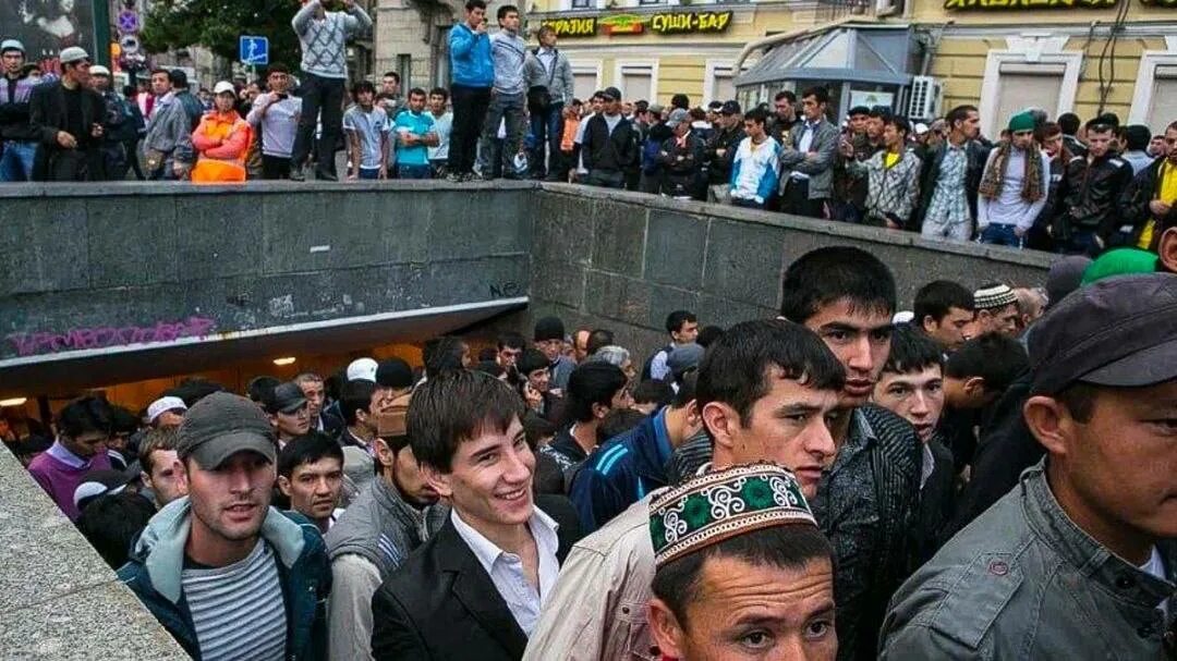 Много нерусских