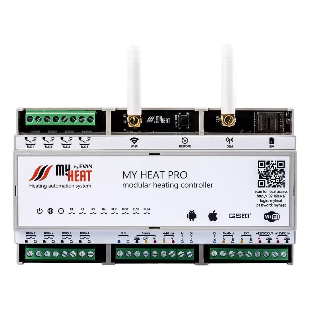 Контроллер myheat go схема подключения Купить Контроллер MyHeat GO за 15 990 ₽ в Санкт-Петербурге