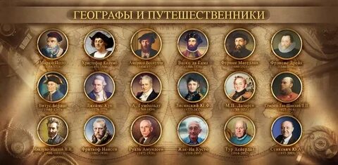 Какие географы бывают