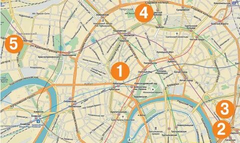 Карта москвы таганская