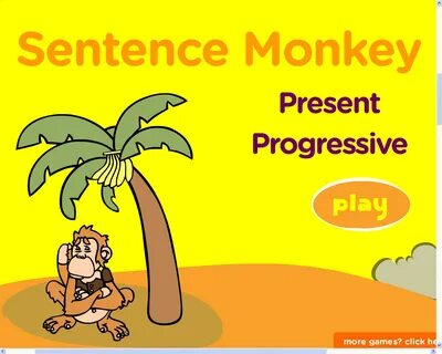 Sentence monkey game