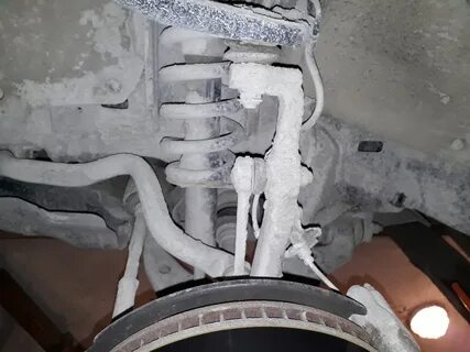 Замена передних стоек прадо