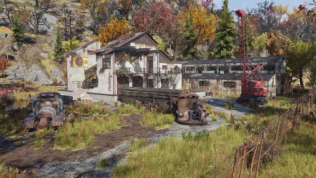 Fallout 76 camp. Fallout 76 места для базы. Fallout 76 амбар. Fallout 76 карта. Кемпы фоллаут 76.