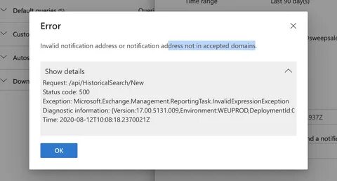 550 5.1 1 recipient address rejected