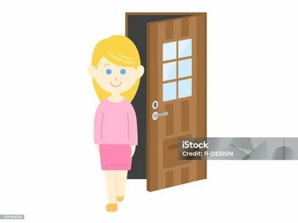 Go out the door