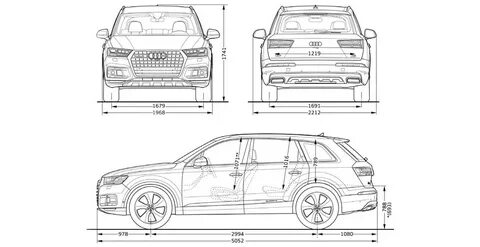 Габариты q7