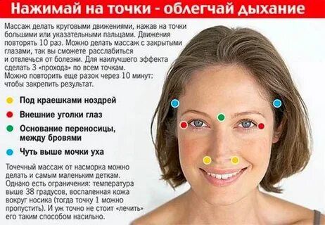 Быстро от насморка и заложенности