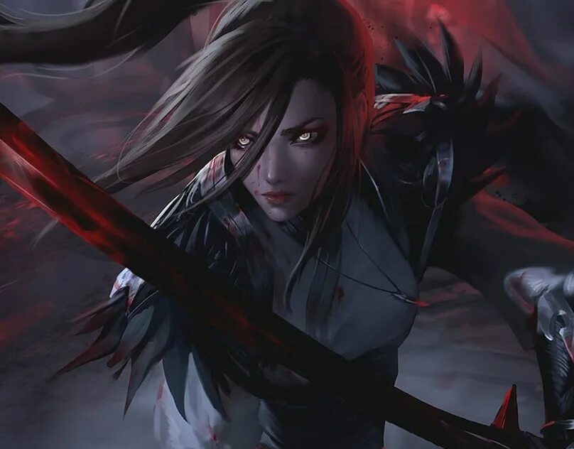 Most evil. Evil sword. evil swordsman girl anime.