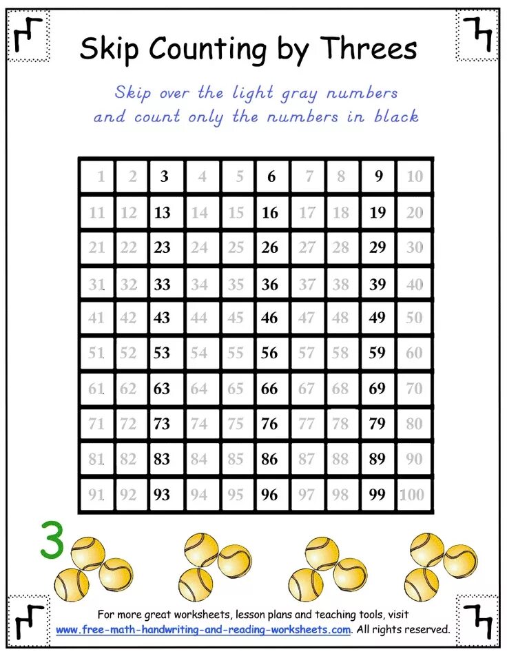 Counting up counting down. Skip counting. skip counting by 3. counting by threes. skip counting worksheet.
