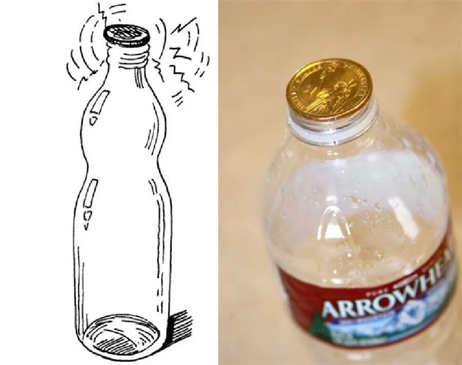 Горлышко бутылки. Опыт с бутылкой и монеткой. Бутылка для воды с горлышком. Стеклянная бутылка для экспериментов. Бутылочка опыта