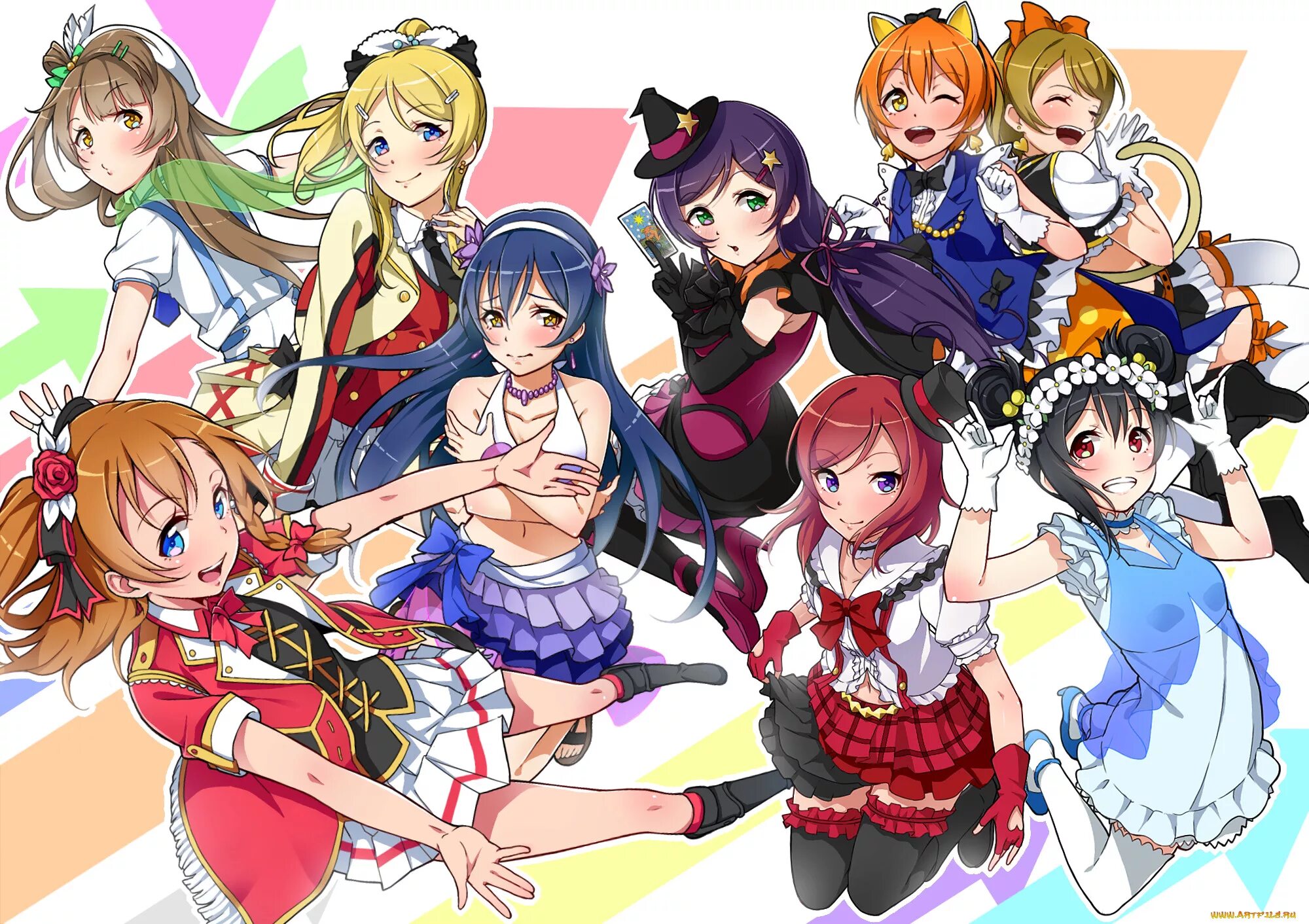 Love Live School Idol Project. Живая любовь проект школьный идол.