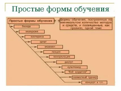 История развития форм обучения