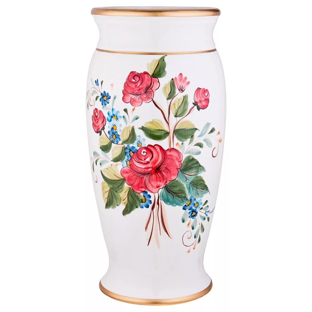 Ваза 23 см / FLK-54 /8/ артикул: 705456 керамика. Керамическая ваза для цветов. Керамические напольные вазы. Подарочные вазы для цветов. Купить вазу производителя