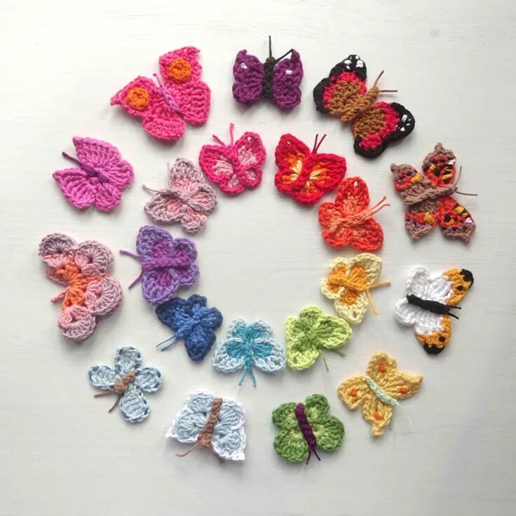 Butterfly - free crochet pattern ravelry by renee.hannan.9 Crochet butterfly pat
