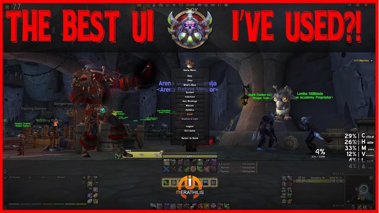 Elv ui. Nurseos ui вов. game interface elvui. best ui wow. bfa interface for tbc.
