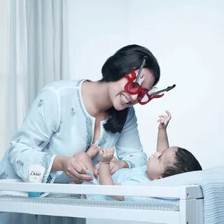 Taking baby