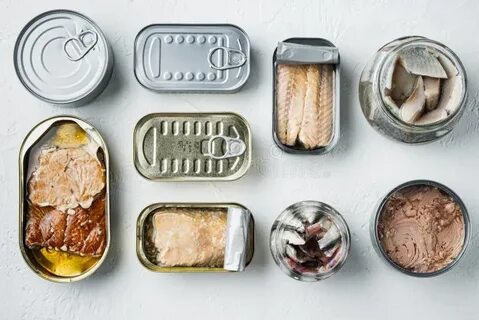 A tin of fish