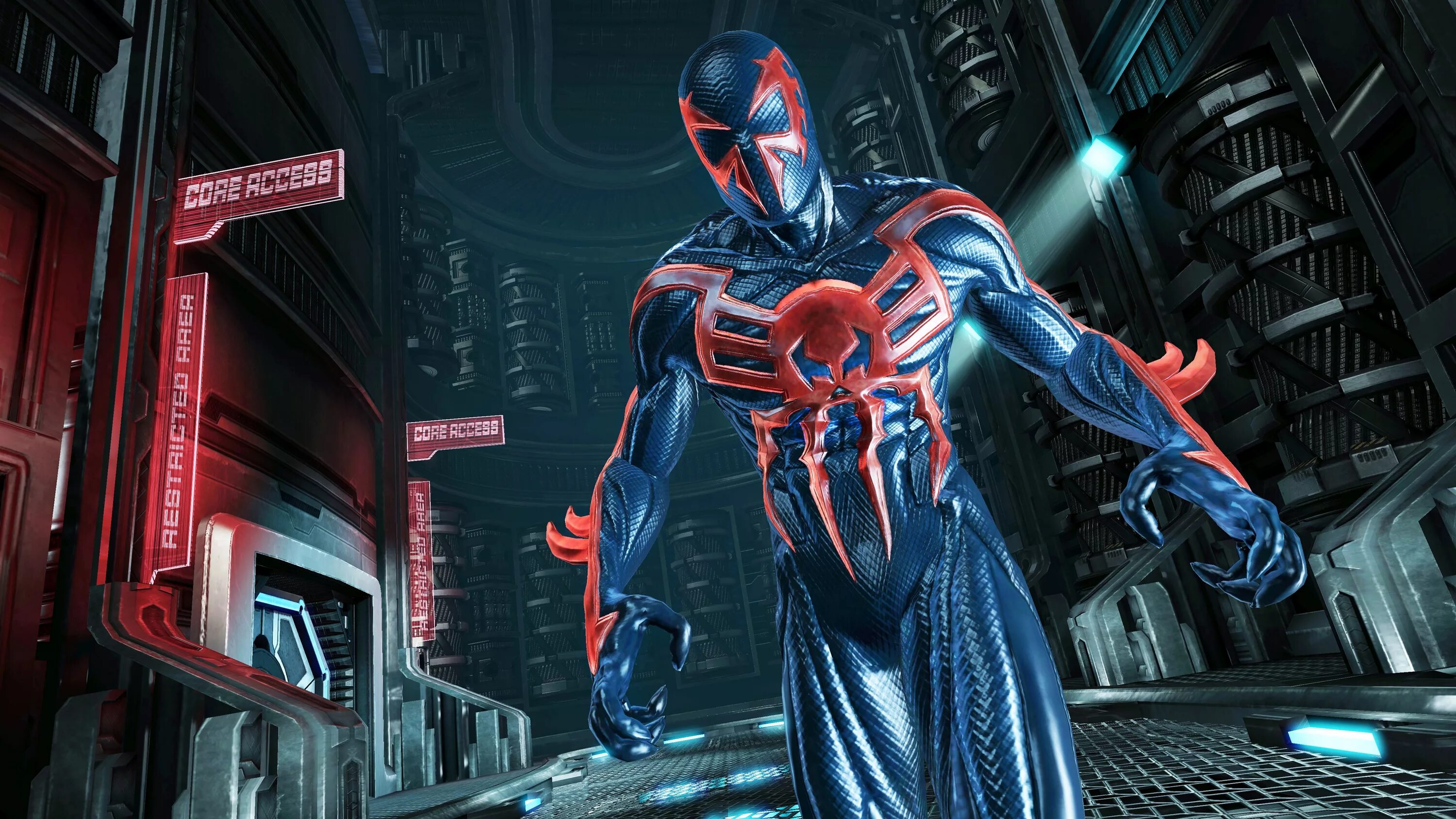 Игра человек из будущего. Spider man 2099 edge of time. spider man edge of time человек паук 2099. spider man edge of time человек паук 2099 и человек паук. spider man 2099 игра.