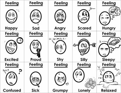 Feelings coloring
