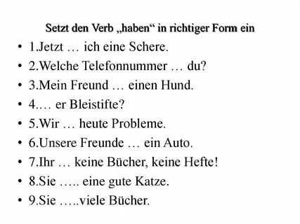 In der richtigen form